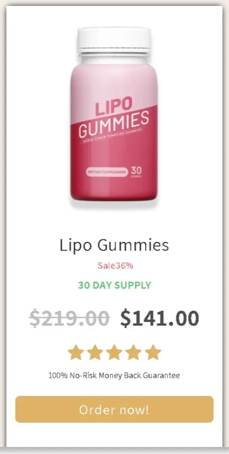 Lipo Gummies offer price